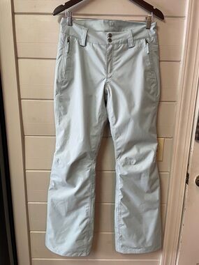 The North Face Hyvent Ski Snow Pants Women’s Green Blue Size S/P.